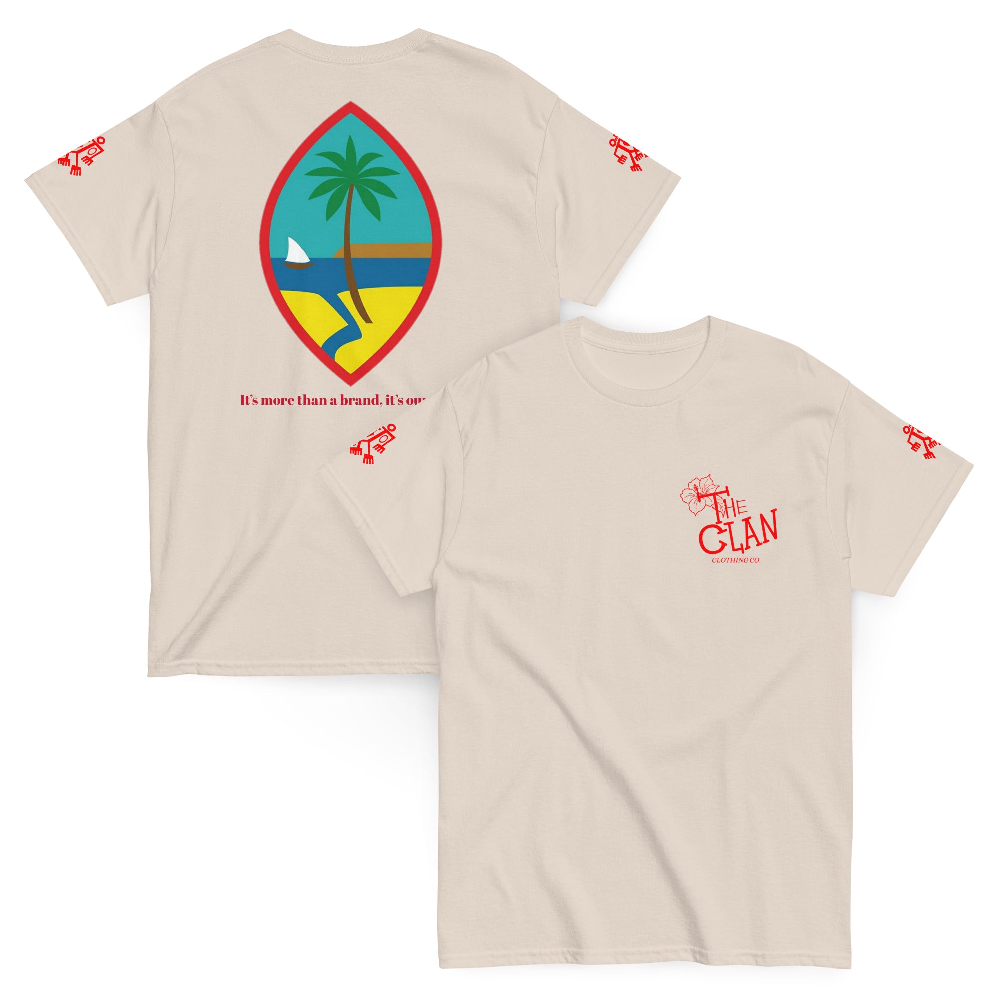 The Clan Guam Seal Unisex classic tee