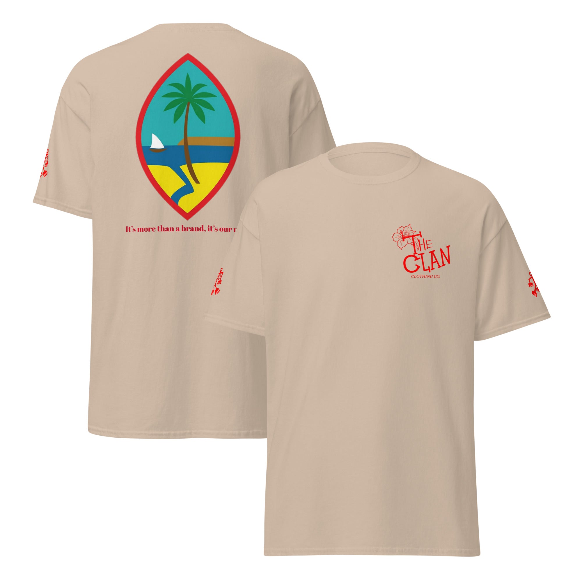 The Clan Guam Seal Unisex classic tee