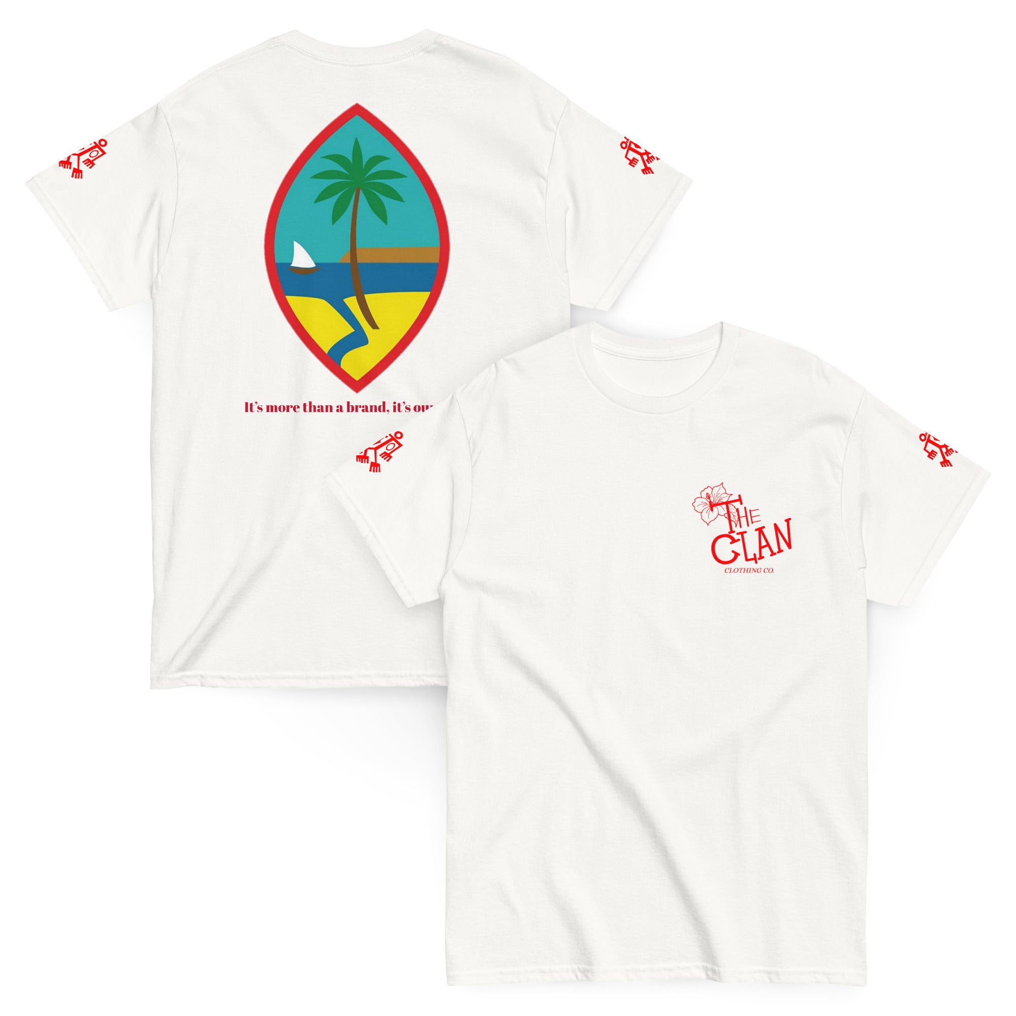 The Clan Guam Seal Unisex classic tee