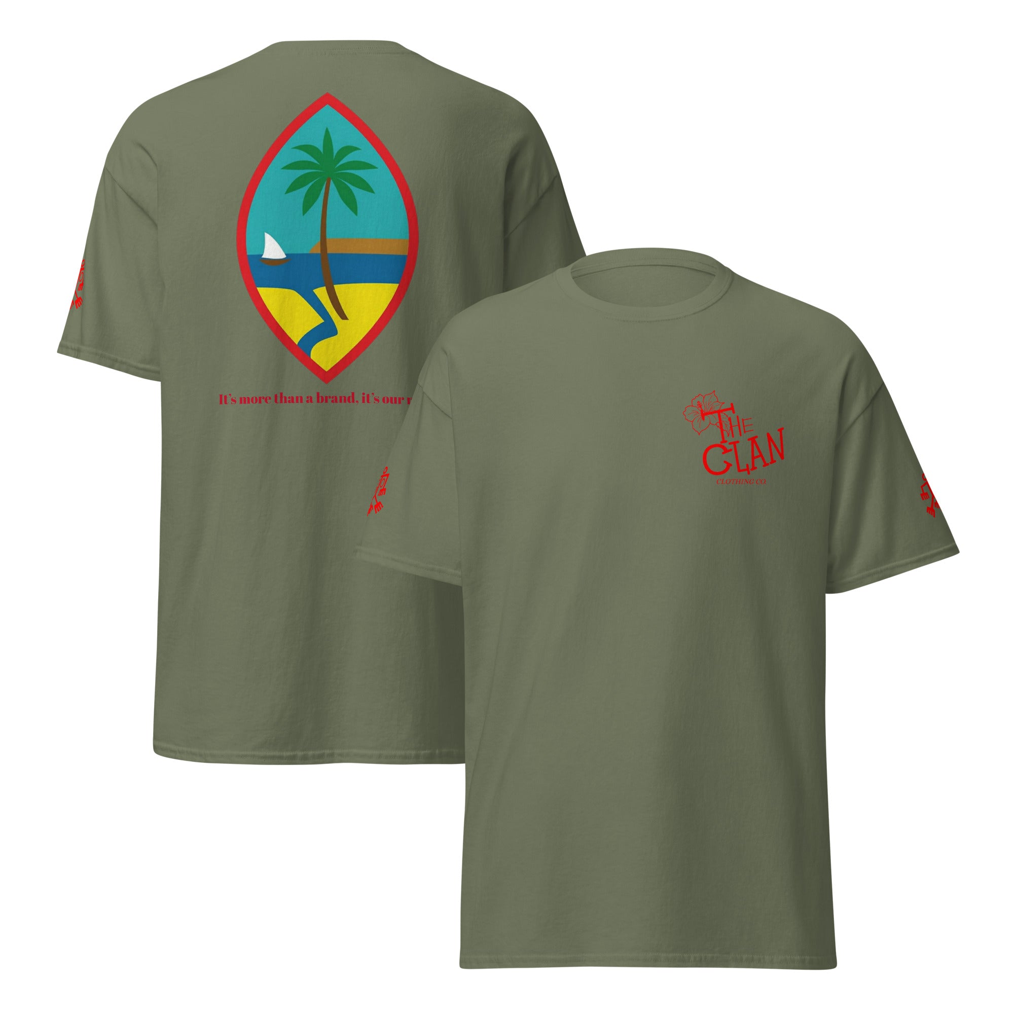 The Clan Guam Seal Unisex classic tee